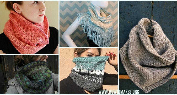 Cowl Free Knitting Patterns Women Cowl Neckwarmer Knitting Patterns Free