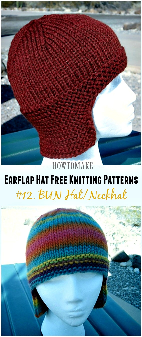 Earflap Hat Free Knitting Patterns - Page 3 of 3 - Crochet & Knitting