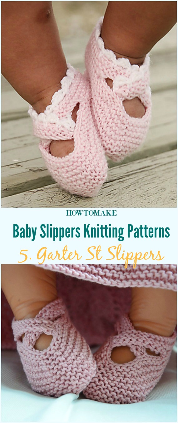 Baby Booties Slippers Free Knitting Patterns