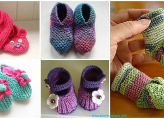 Baby Booties Slippers Free Knitting Patterns