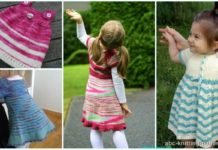 Baby & Little Girls Dress Free Knitting Patterns
