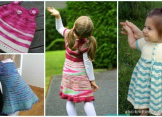 Baby & Little Girls Dress Free Knitting Patterns