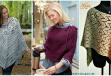 Light Weight Spring Summer Poncho Free Crochet Patterns