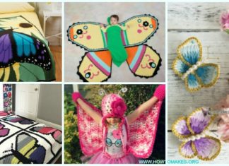 Free Butterfly Crochet Patterns & Projects for Kids