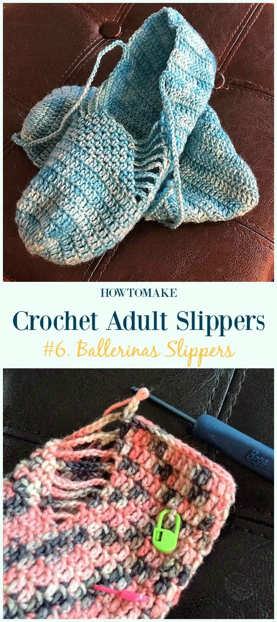 Crochet Adult Slippers Free Patterns