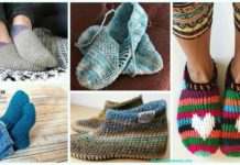 Crochet Adult Slippers Free Patterns