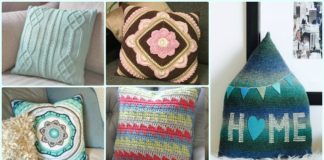 Crochet Decorative Pillow Free Patterns DIY Instructions