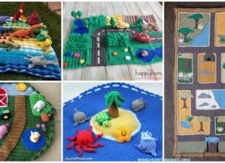 Crochet Kids Playmat Free Patterns and More Kids Gifts