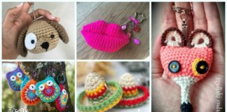 Cute and Fun Keychain Crochet Patterns Free