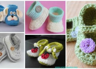 Baby Booties Free Crochet Patterns