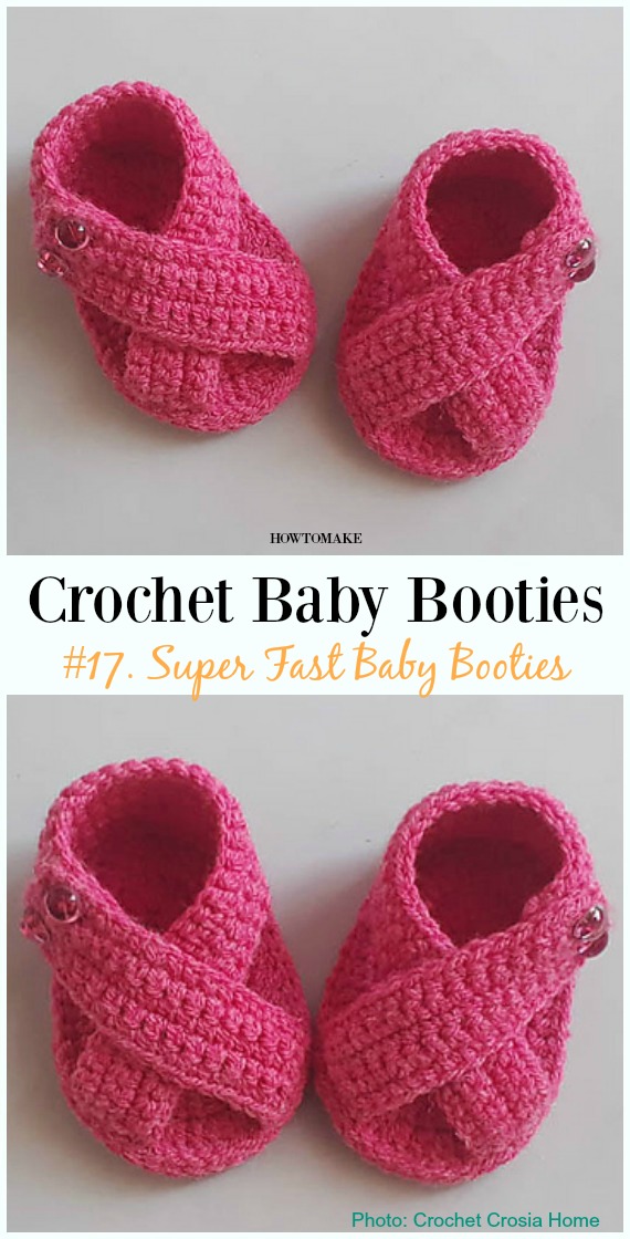 crosia baby shoes