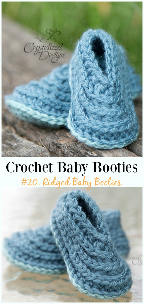 Baby Booties Free Crochet Patterns