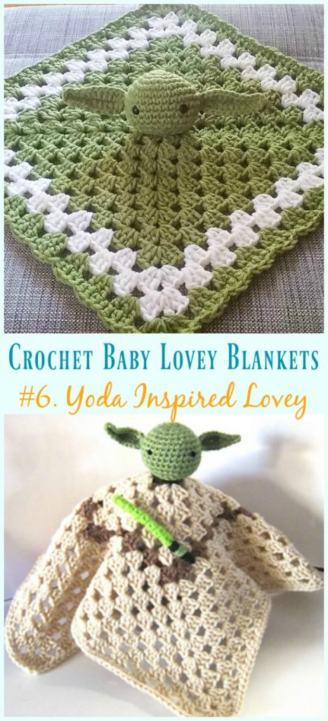 Baby Lovey Blanket Free Crochet Patterns
