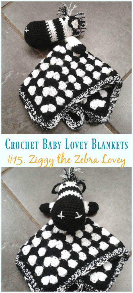 Baby Lovey Blanket Free Crochet Patterns