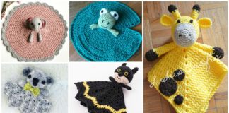 Baby Lovey Blanket Free Crochet Patterns