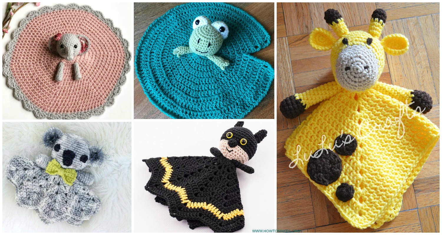 Baby Lovey Blanket Free Crochet Patterns