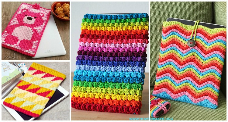 Crochet Computer Device Case Cozy Sleeves Free Patterns