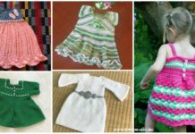 Summer Girl Dress Free Crochet Patterns