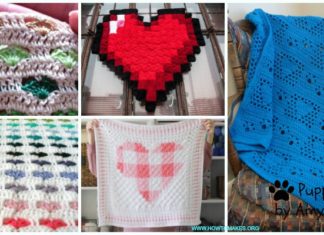 Heart Blanket Crochet Patterns