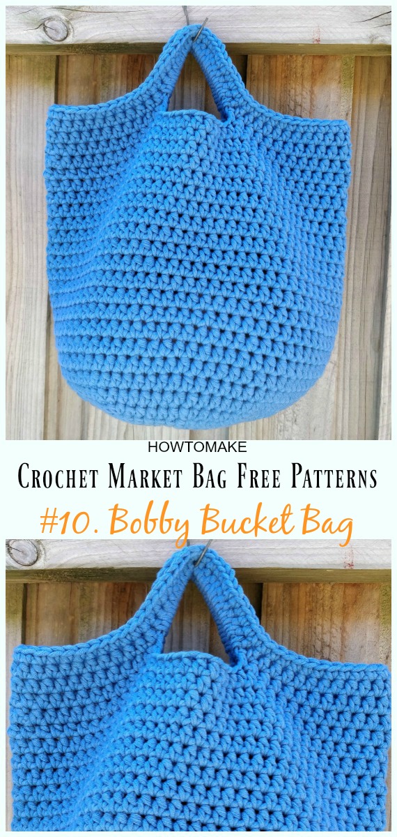 Crochet Pattern Market Tote Bag | IUCN Water