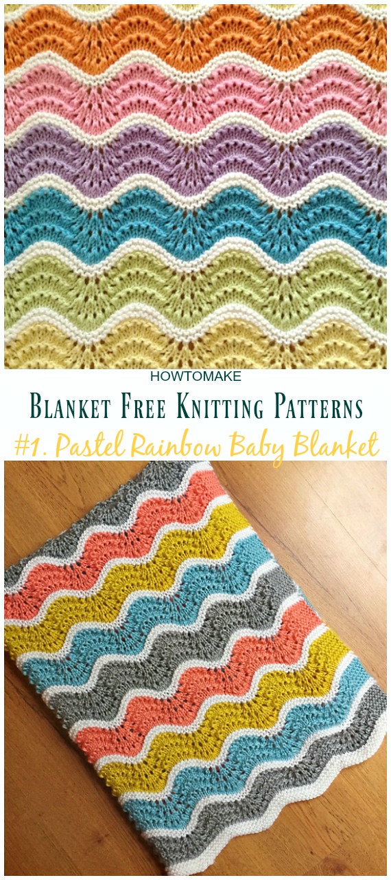 Easy Blanket Free Knitting Patterns To Level Up Your