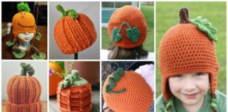Pumpkin Hat Free Crochet Patterns Perfect for Autumn Harvest