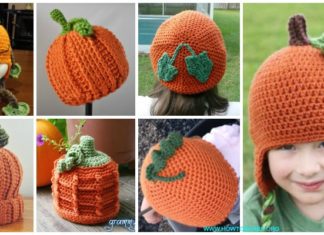 Pumpkin Hat Free Crochet Patterns Perfect for Autumn Harvest