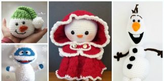 Crochet Snowman Amigurumi Free Patterns