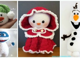 Crochet Snowman Amigurumi Free Patterns