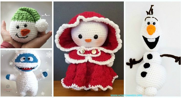 Crochet Snowman Amigurumi Free Patterns