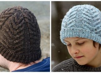 Antler Hat Knitting Free Pattern- Unisex Adult #Hat; Free #Knitting; Patterns