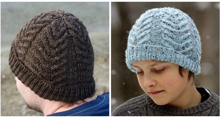 Antler Hat Knitting Free Pattern- Unisex Adult #Hat; Free #Knitting; Patterns