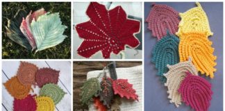 Autumn Leaf Free Crochet Patterns