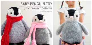 Amigurumi Baby Penguin Toy Crochet Free Pattern - Crochet #Penguin; #Amigurumi; Free Patterns