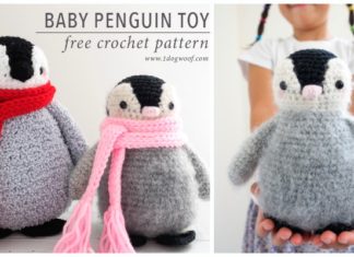 Amigurumi Baby Penguin Toy Crochet Free Pattern - Crochet #Penguin; #Amigurumi; Free Patterns