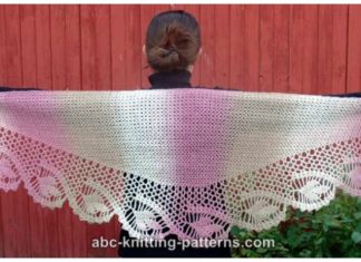 Dawn in the Woods Shawl Crochet Free Pattern - Trendy Women #Shawl; Free #Crochet; Patterns