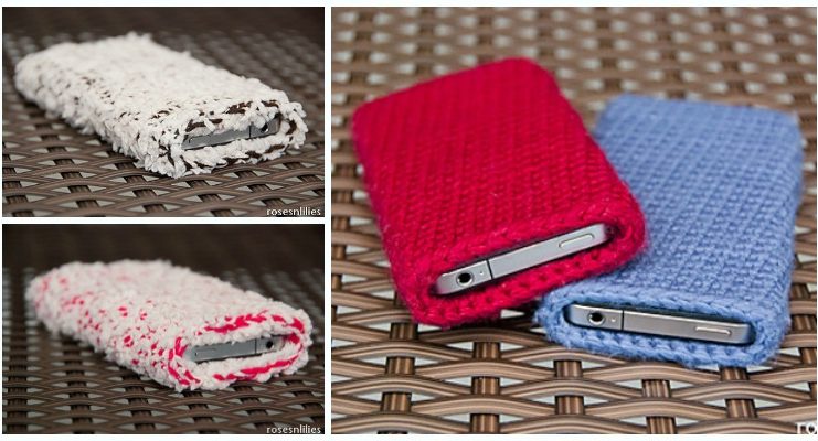 Easy Electronics Sleeve Crochet Free Pattern - Cozy #Camera; Case #Crochet; Free Patterns