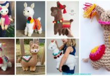 Free Amigurumi Llama Toy Softies Crochet Patterns
