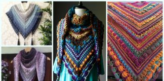 Lost In Time Shawl Crochet Free Pattern - Trendy Women #Shawl; Free #Crochet; Patterns