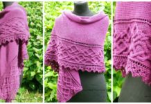 Lovely Day Shawl knitting Free Pattern - Women #Shawl; Free #Knitting; Patterns