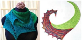 Smash & Puny Shawl Knitting Free Pattern - Women #Shawl; Free #Knitting; Patterns