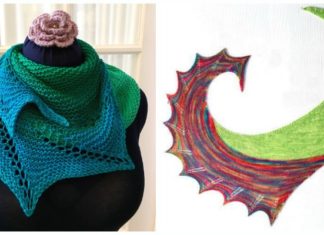 Smash & Puny Shawl Knitting Free Pattern - Women #Shawl; Free #Knitting; Patterns