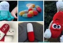 Crochet Happy Pill Amigurumi Free Patterns