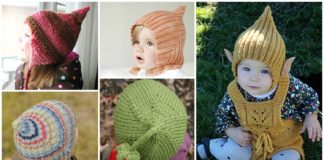 Kids Pixie Hat Free Knitting Patterns: