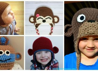 Monkey Hat Free Crochet Patterns