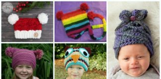 Sack Hat Free Crochet Patterns