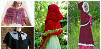 Women Cape Free Crochet Patterns