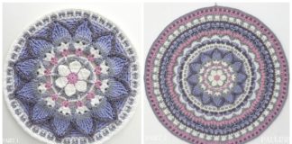 Jacaranda Tablecloth CAL Crochet Free Pattern