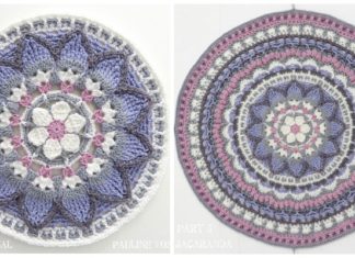 Jacaranda Tablecloth CAL Crochet Free Pattern