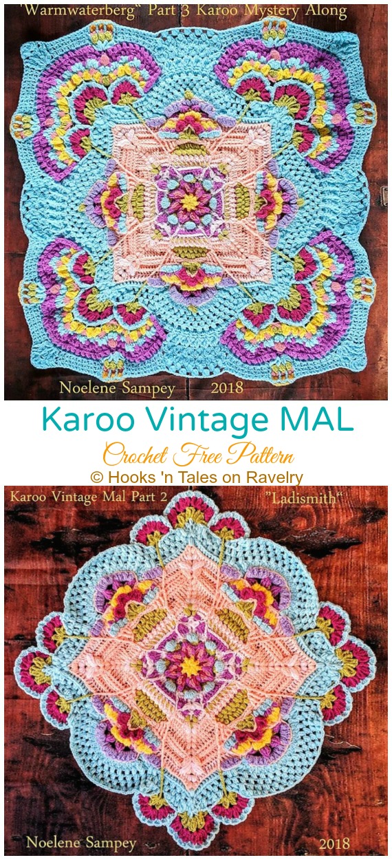 Karoo Vintage MAL Crochet Free Pattern